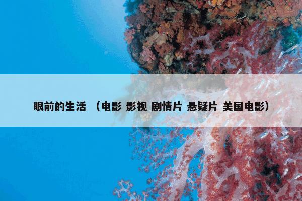 眼前的生活 （电影 影视 剧情片 悬疑片 美国电影）