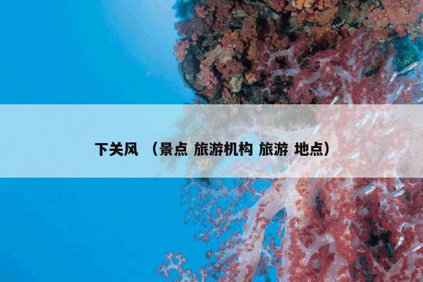 下关风 （景点 旅游机构 旅游 地点）