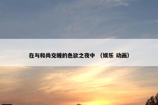 在与和尚交缠的色欲之夜中 （娱乐 动画）