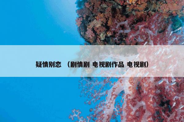 疑情别恋 （剧情剧 电视剧作品 电视剧）