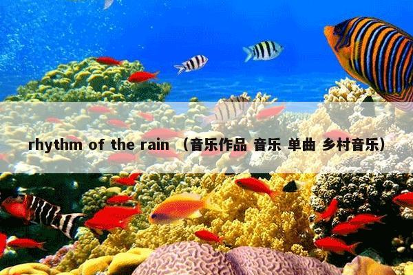 rhythm of the rain （音乐作品 音乐 单曲 乡村音乐）