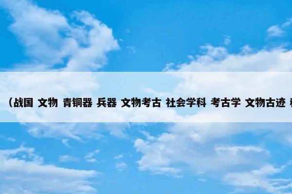 铜戈 （战国 文物 青铜器 兵器 文物考古 社会学科 考古学 文物古迹 科技）