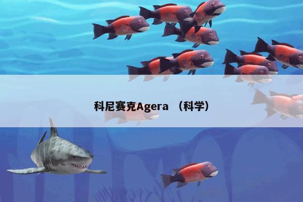 科尼赛克Agera （科学）