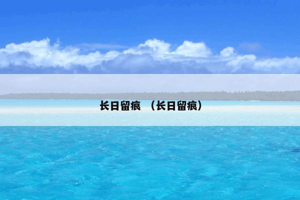 长日留痕 （长日留痕）