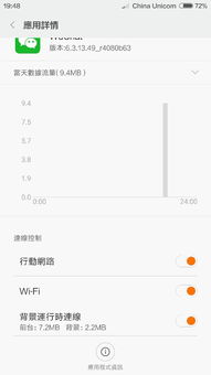 微信后台运行会消耗流量
