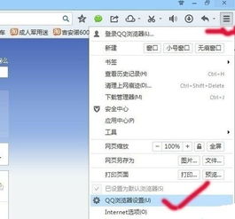 QQ浏览器电脑版的常用设置