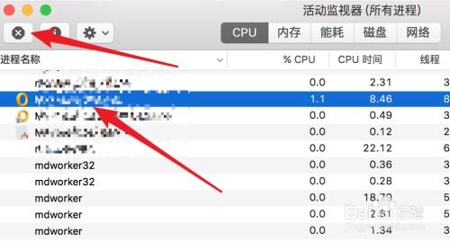 苹果系统强制关闭程序